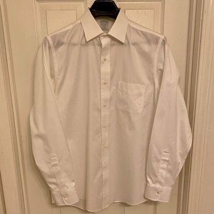 Brooks Bros. White Oxford Dress Shirt